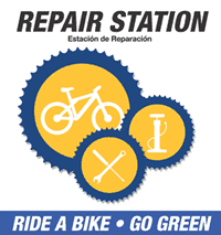 Bicycle Repair Station SIgn