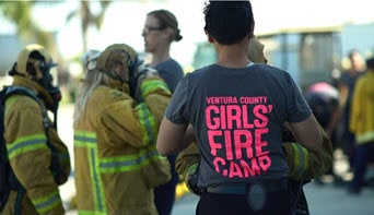 Girls Fire Camp