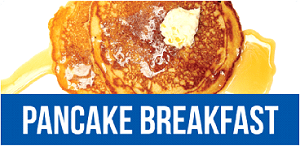 Pancake breakfast banner