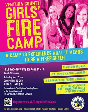 Girls Fire Camp 2018