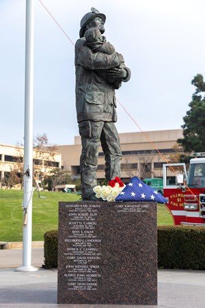 Fallen Firefighters to be Remembered at Ventura County Memorial